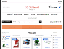 Tablet Screenshot of 3ddunyam.com
